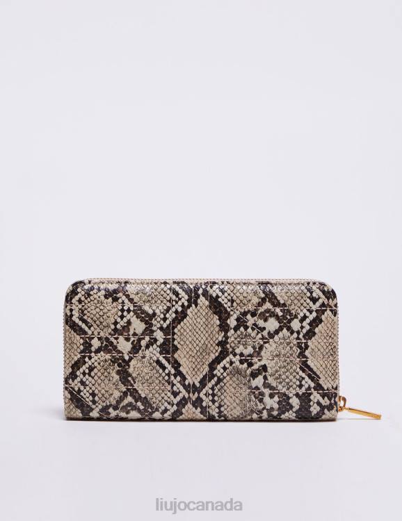 Accessories Liu Jo Large Snakeskin Wallet Women F6062042