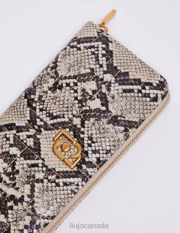 Accessories Liu Jo Large Snakeskin Wallet Women F6062042