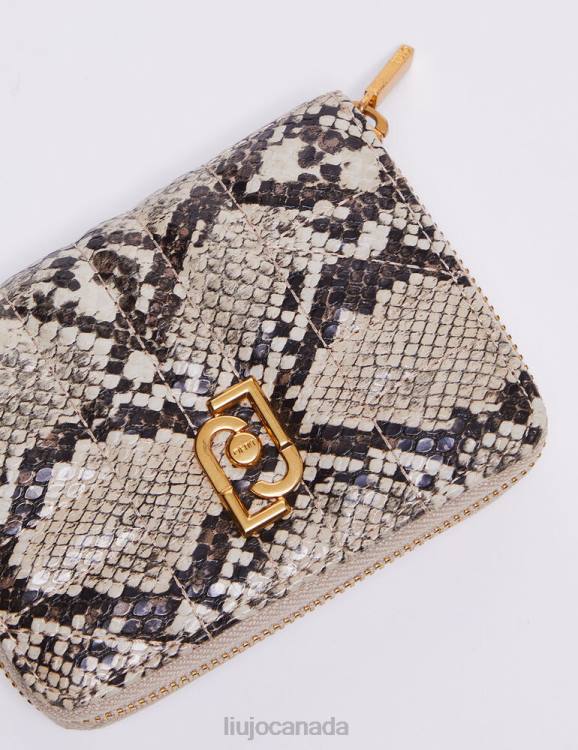 Accessories Liu Jo Small Snakeskin Effect Wallet Women F6062033