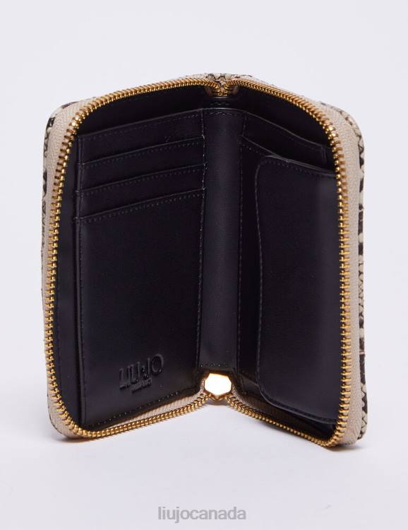 Accessories Liu Jo Small Snakeskin Effect Wallet Women F6062033