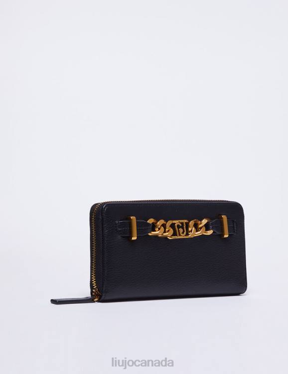 Accessories Liu Jo Wallet With Jewel Chain Women F6062026