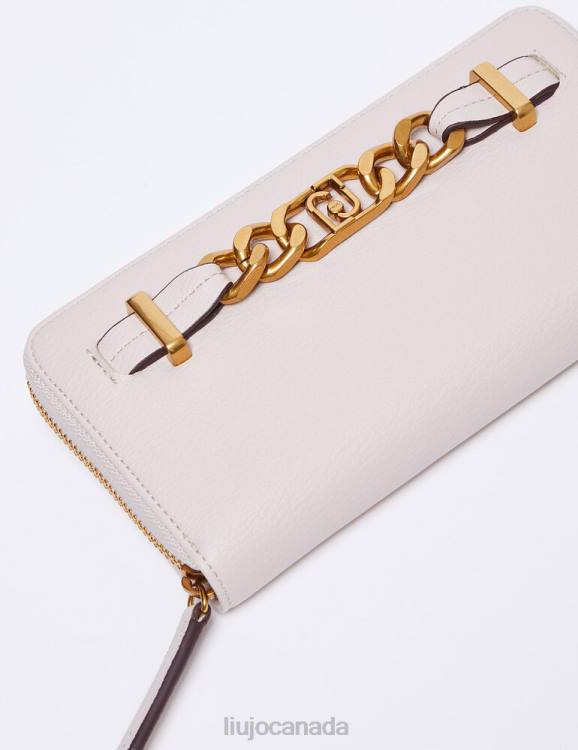 Accessories Liu Jo Wallet With Jewel Chain Women F6062043