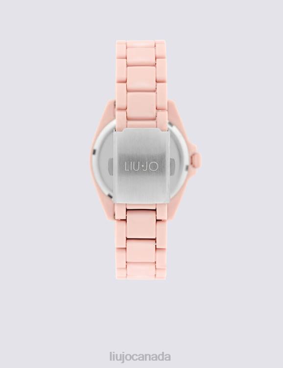Accessories Liu Jo Pink Bioceramic Watch Women F6062050