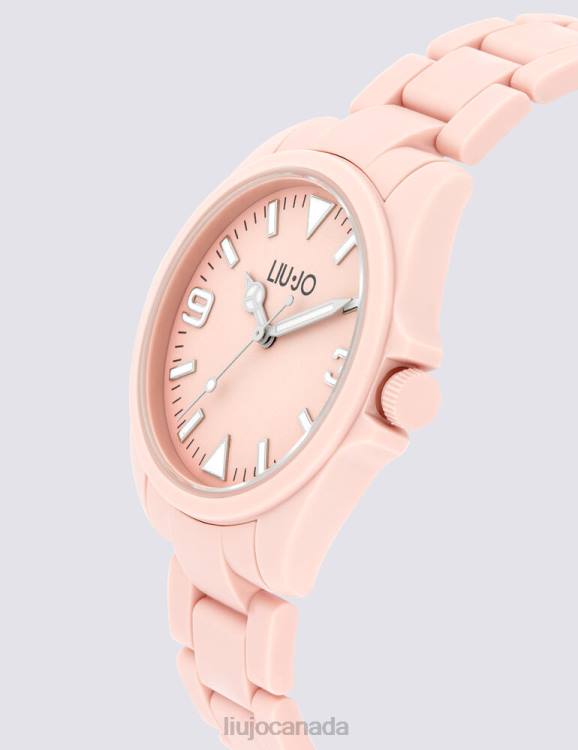 Accessories Liu Jo Pink Bioceramic Watch Women F6062050