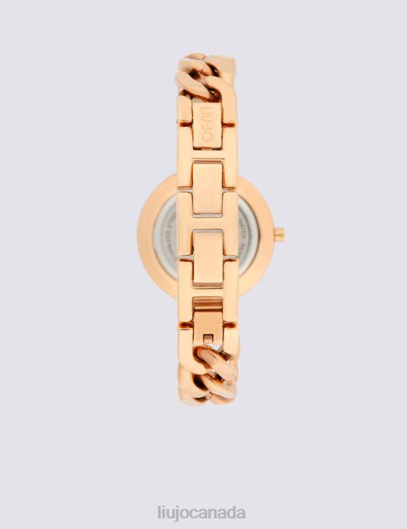 Accessories Liu Jo Steel Watch With Bejewelled Chain Women F6062065