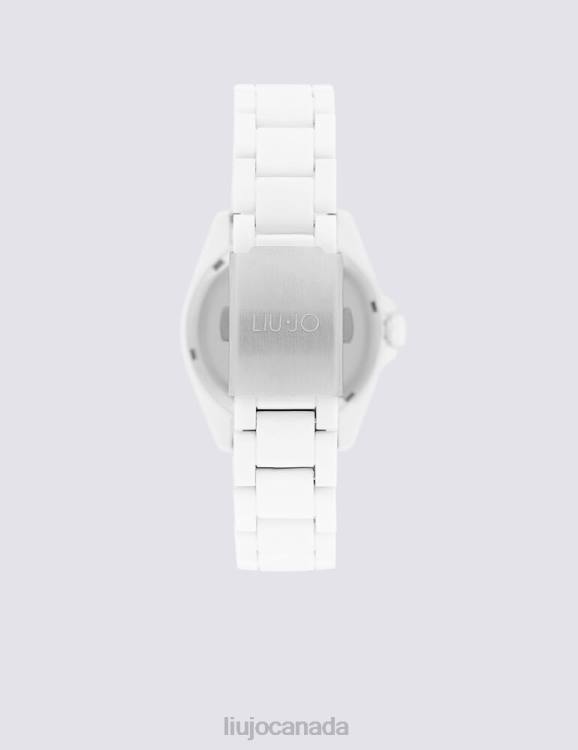 Accessories Liu Jo White Bioceramic Watch Women F6062051