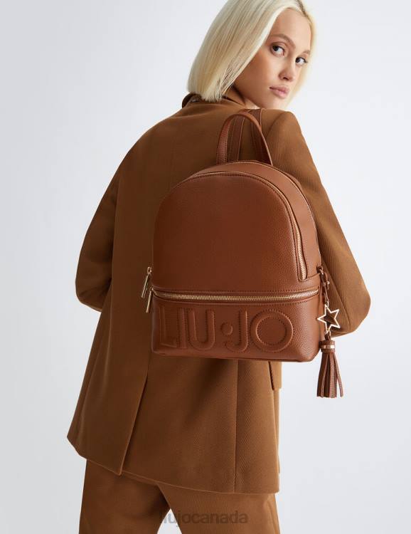 Bags Liu Jo Backpack With Maxi Logo Women F6061532