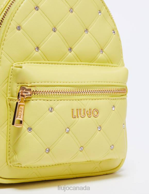 Bags Liu Jo Eco-Friendly Backpack With Rhinestones Women F6061669