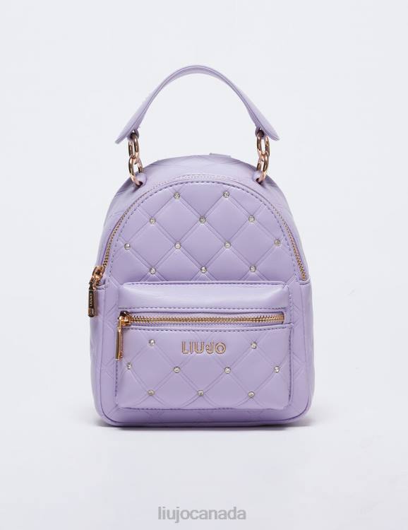 Bags Liu Jo Eco-Friendly Backpack With Rhinestones Women F6061673