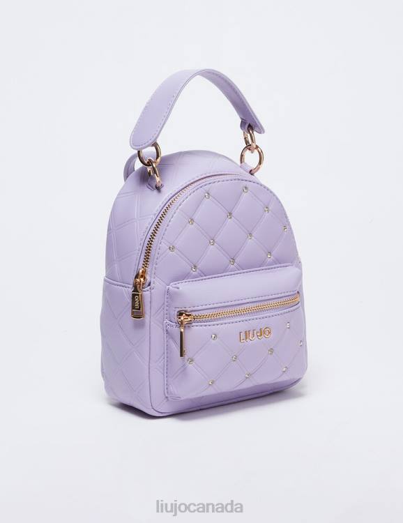 Bags Liu Jo Eco-Friendly Backpack With Rhinestones Women F6061673