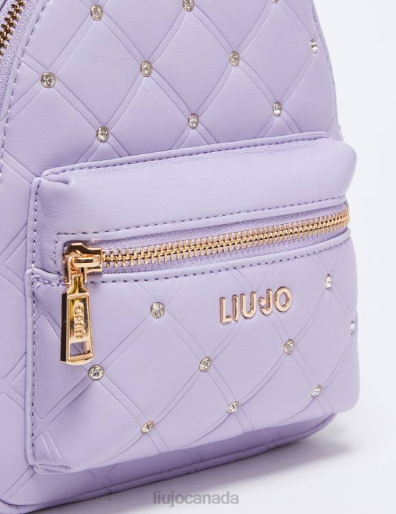 Bags Liu Jo Eco-Friendly Backpack With Rhinestones Women F6061673