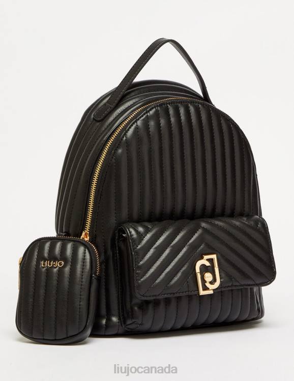 Bags Liu Jo Eco-Friendly Quilted Backpack With Charm Women F6061561