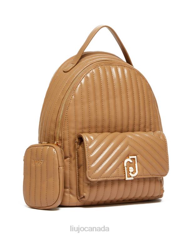Bags Liu Jo Eco-Friendly Quilted Backpack With Charm Women F6062811