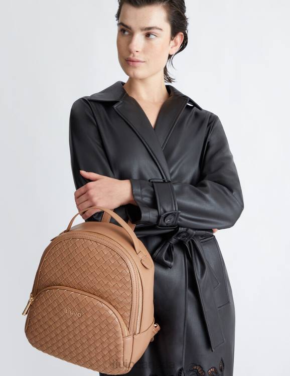 Bags Liu Jo Woven Backpack Women F6061598
