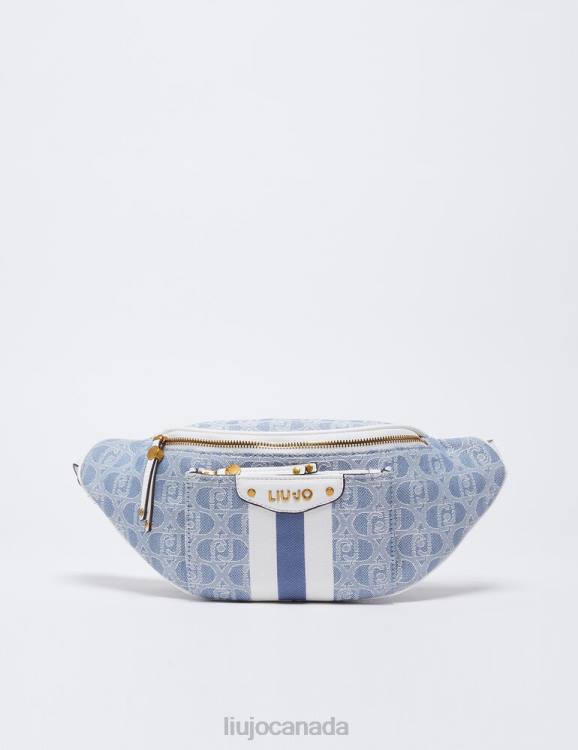 Bags Liu Jo Jacquard Belt Bag With Logo Women F6061553