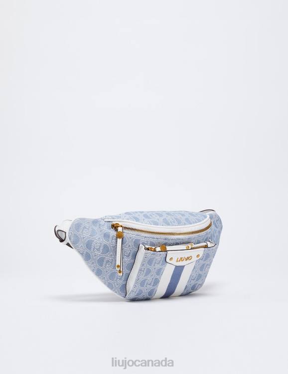 Bags Liu Jo Jacquard Belt Bag With Logo Women F6061553
