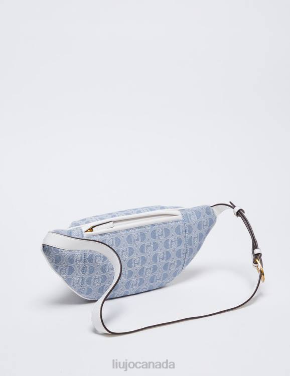 Bags Liu Jo Jacquard Belt Bag With Logo Women F6061553