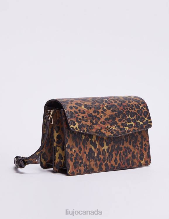 Bags Liu Jo Animal-Print Better Crossbody Bag Women F6061387