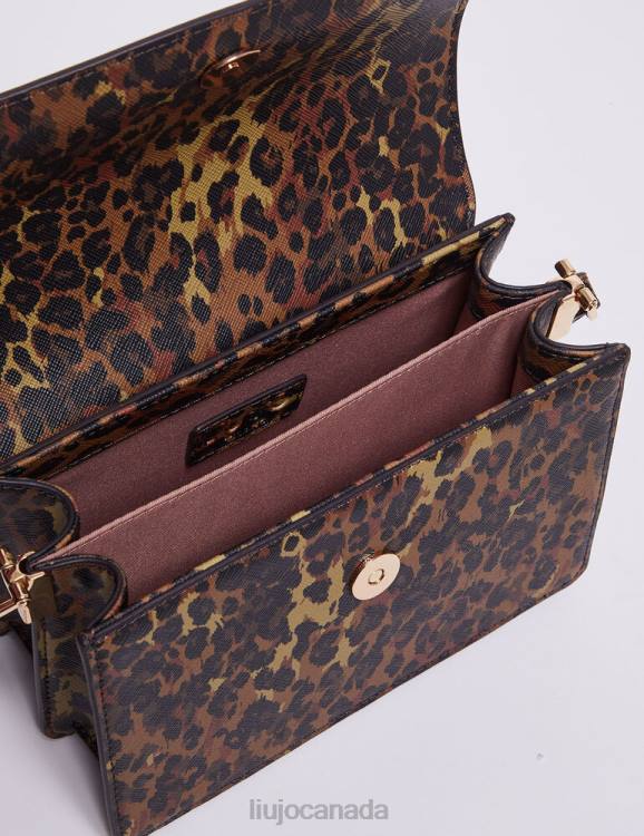 Bags Liu Jo Animal-Print Better Crossbody Bag Women F6061387