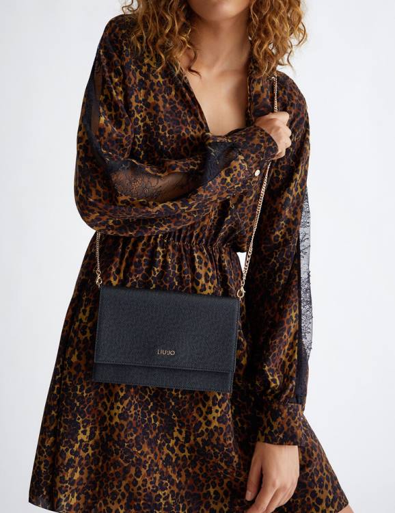 Bags Liu Jo Black Crossbody Bag Women F606781