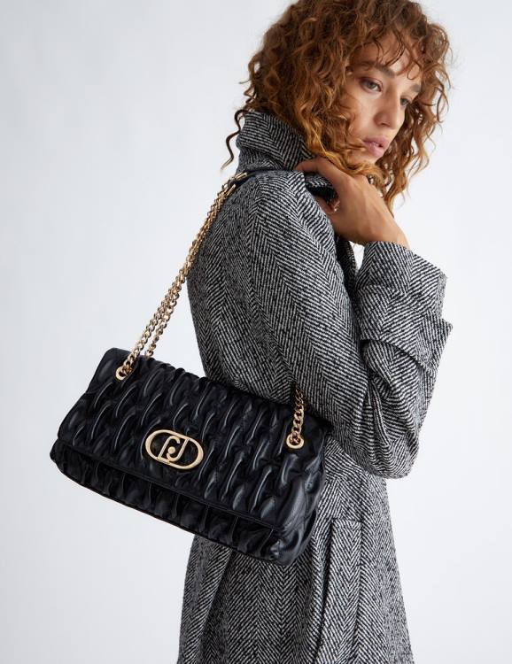Bags Liu Jo Embossed Effect Handbag Women F6061420