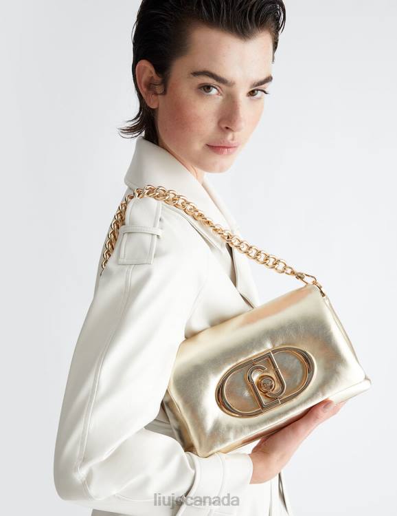 Bags Liu Jo Foil-Effect Lapuffy Bag Women F606673