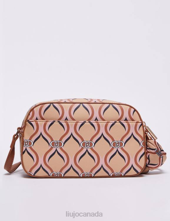 Bags Liu Jo Printed Crossbody Bag With Scarf Women F6061398