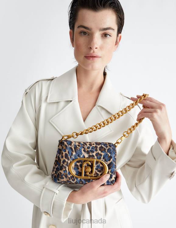 Bags Liu Jo Small Animal-Print Lapuffy Bag Women F6061572