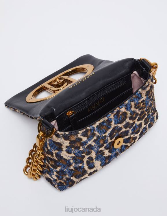 Bags Liu Jo Small Animal-Print Lapuffy Bag Women F6061572