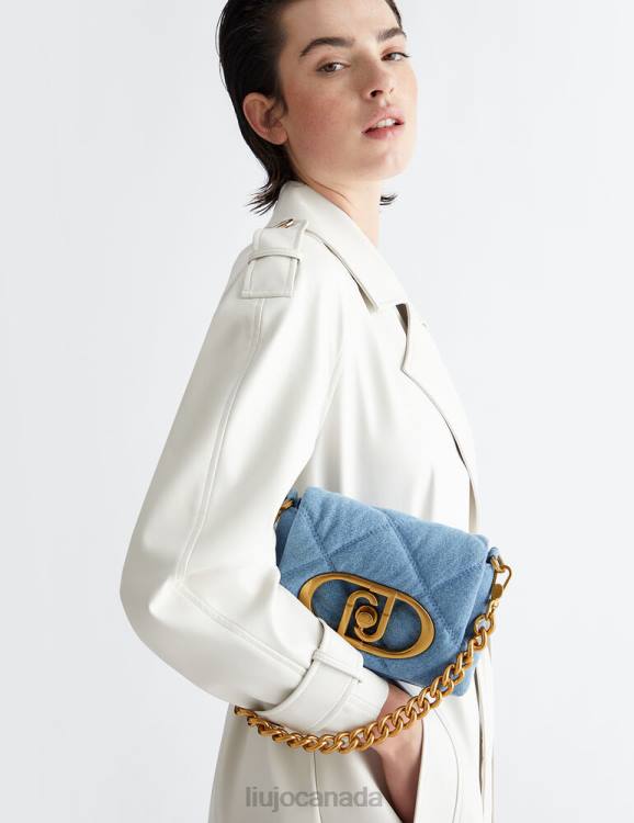 Bags Liu Jo Small Denim Lapuffy Bag Women F6061529