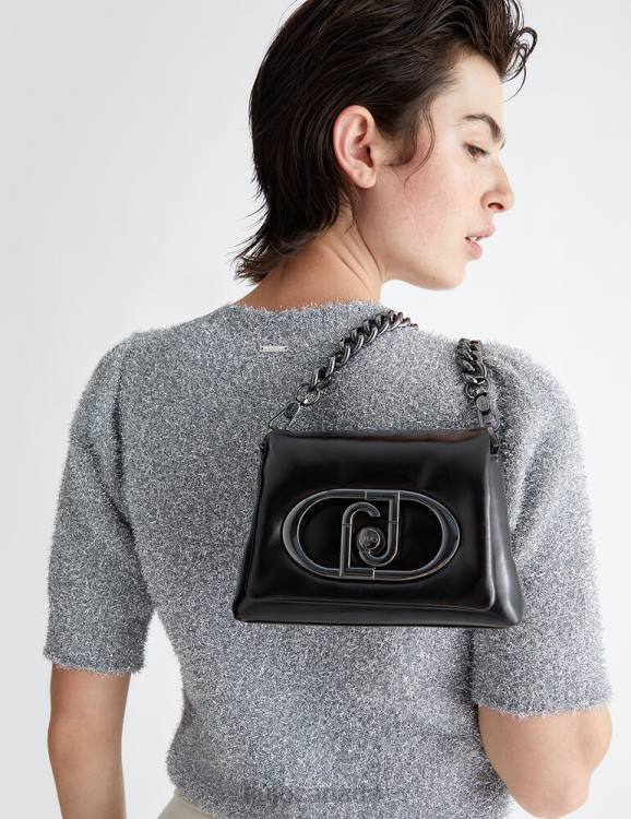 Bags Liu Jo Small Foil-Effect Lapuffy Bag Women F606559