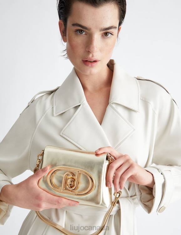 Bags Liu Jo Small Foil-Effect Lapuffy Bag Women F606578