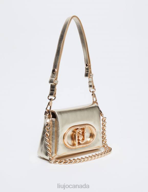 Bags Liu Jo Small Foil-Effect Lapuffy Bag Women F606578