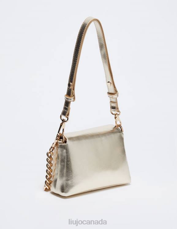 Bags Liu Jo Small Foil-Effect Lapuffy Bag Women F606578