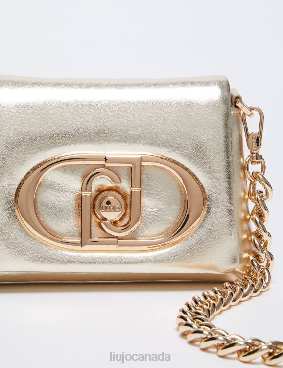 Bags Liu Jo Small Foil-Effect Lapuffy Bag Women F606578