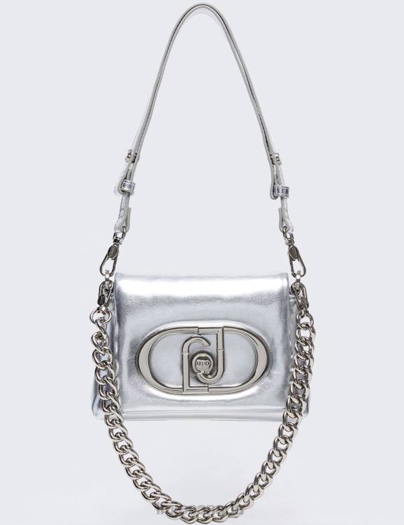 Bags Liu Jo Small Foil-Effect Lapuffy Bag Women F606603