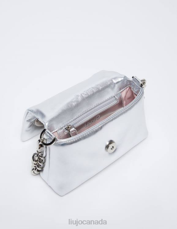 Bags Liu Jo Small Foil-Effect Lapuffy Bag Women F606603