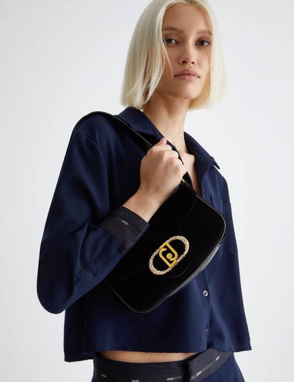 Bags Liu Jo Velvet Handbag Women F6061699