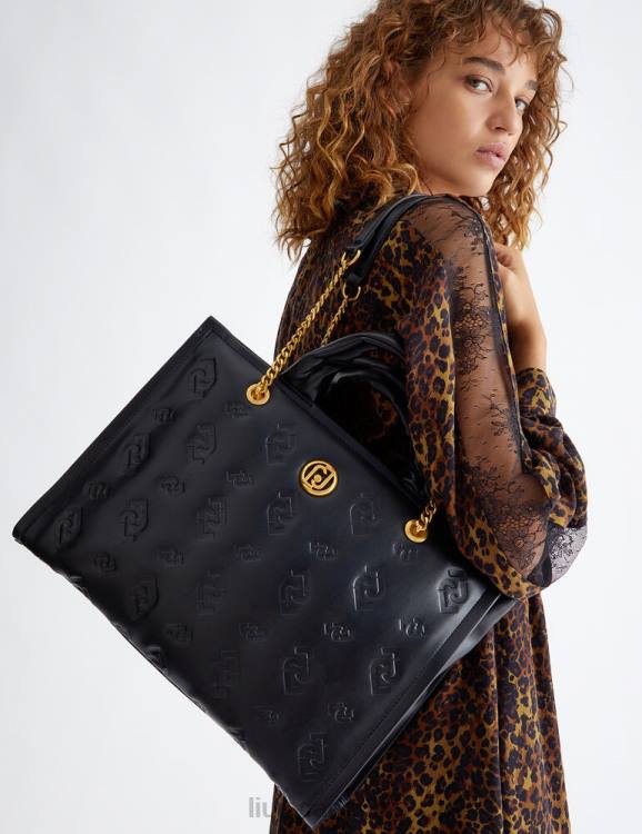 Bags Liu Jo Better Black Shopping Bag Women F6061624