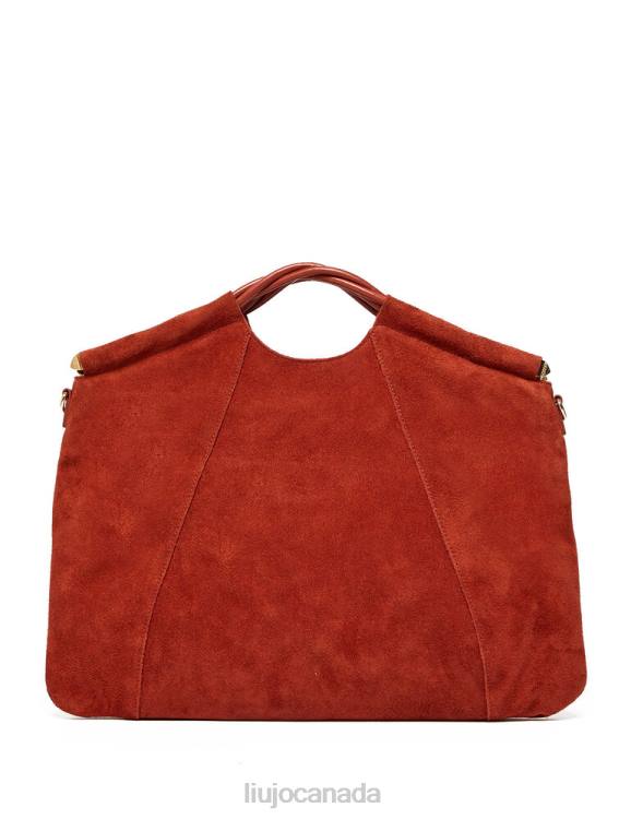 Bags Liu Jo Leather Shopping Bag With Fringes Women F6062619