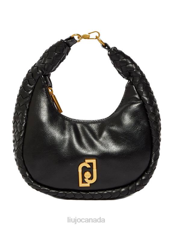 Bags Liu Jo Braided Shoulder Bag With Logo Women F6062714