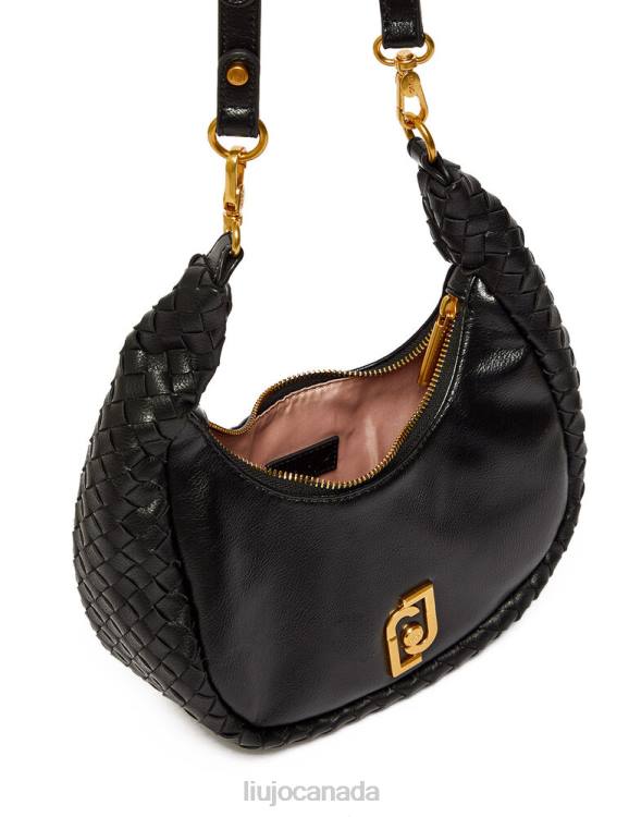Bags Liu Jo Braided Shoulder Bag With Logo Women F6062714