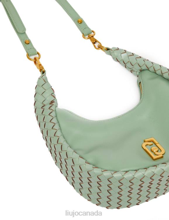 Bags Liu Jo Braided Shoulder Bag With Logo Women F6062716