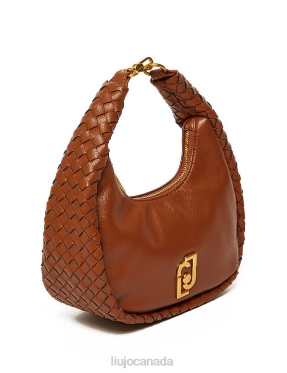 Bags Liu Jo Braided Shoulder Bag With Logo Women F6062727