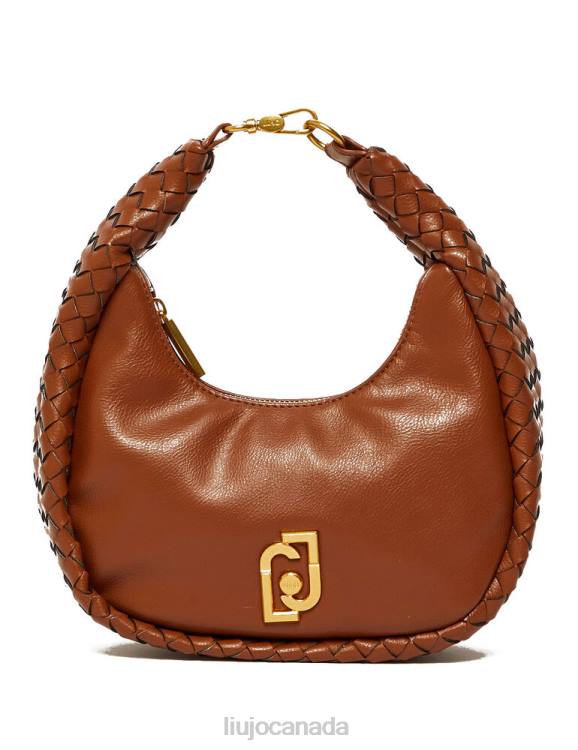 Bags Liu Jo Braided Shoulder Bag With Logo Women F6062727