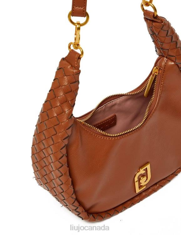 Bags Liu Jo Braided Shoulder Bag With Logo Women F6062727