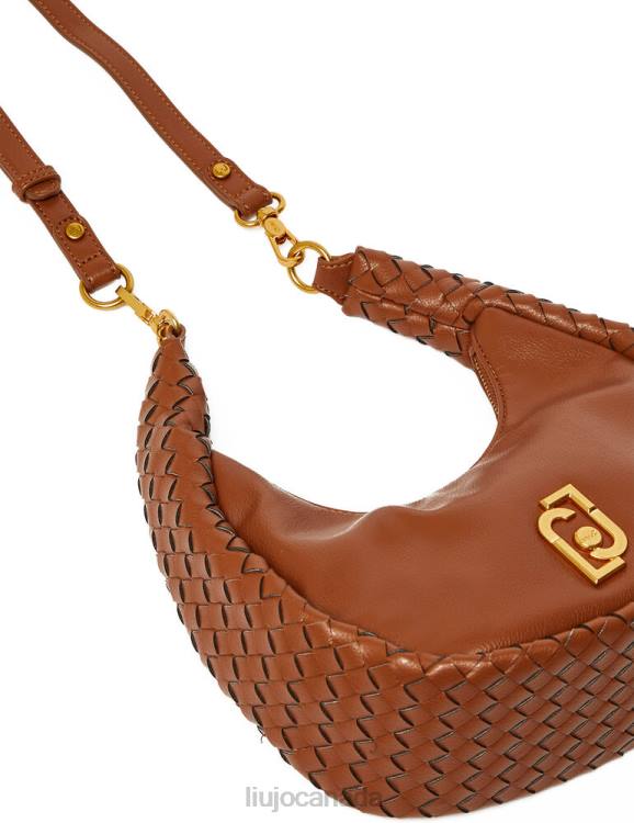 Bags Liu Jo Braided Shoulder Bag With Logo Women F6062727