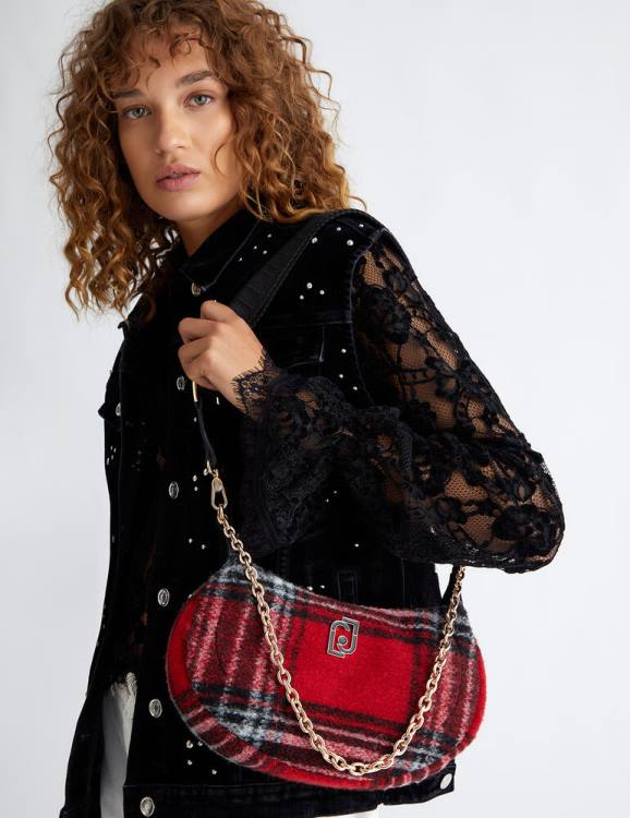 Bags Liu Jo Check Shoulder Bag Women F6061685