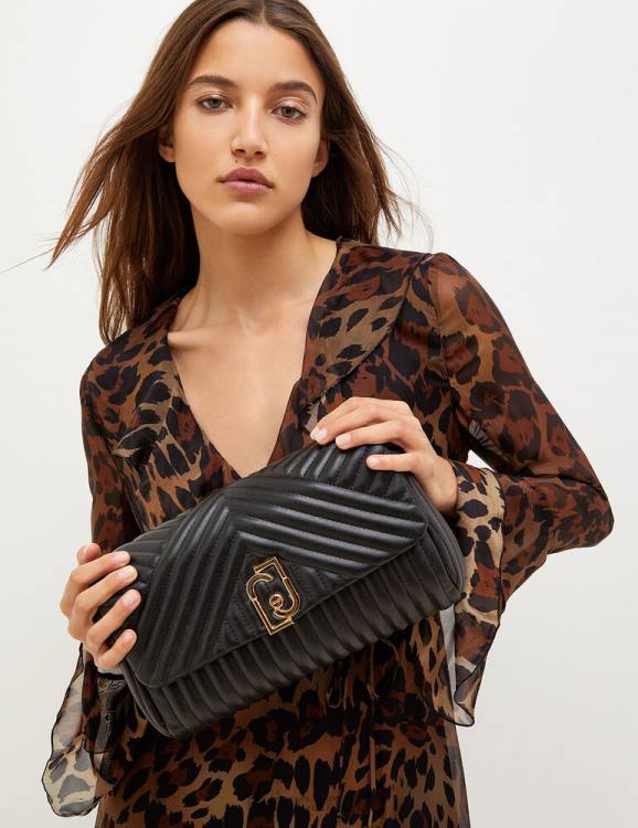Bags Liu Jo Eco-Friendly Matelasse Shoulder Bag Women F6061583