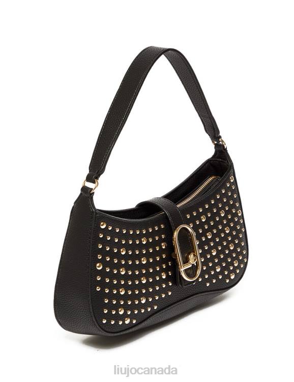 Bags Liu Jo Eco-Friendly Shoulder Bag With Studs Women F6062792